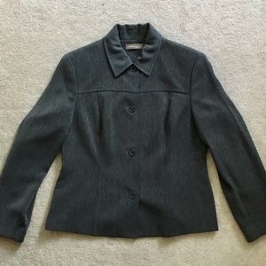Valerie Stevens Gray Blazer Jacket